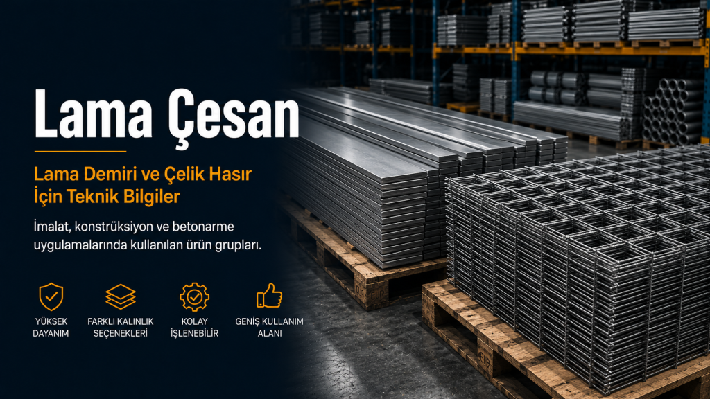Lama Çesan Steel Warehouse Banner