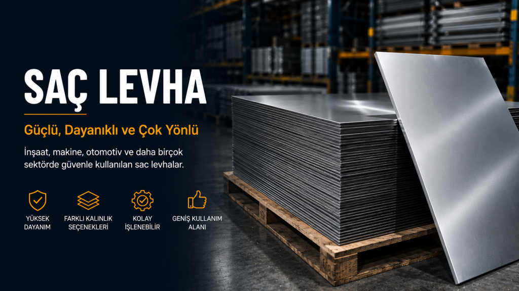 Saç Levha Güçlü ve Çok Yönlü