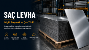 Saç Levha Güçlü ve Çok Yönlü
